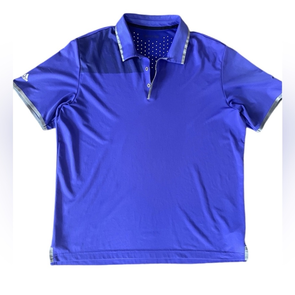 Adidas Climachill Men’s Purple/Blue XL Athletic Polo